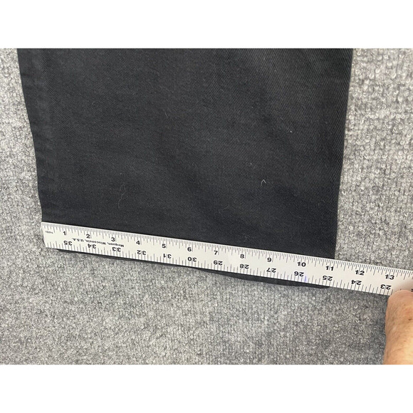 Express Jens Women's SZ 8s 70's Flare Low Rise Black Wide Leg - Picture 9 of 12